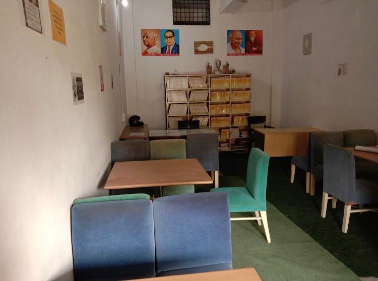 Library With New Published Books